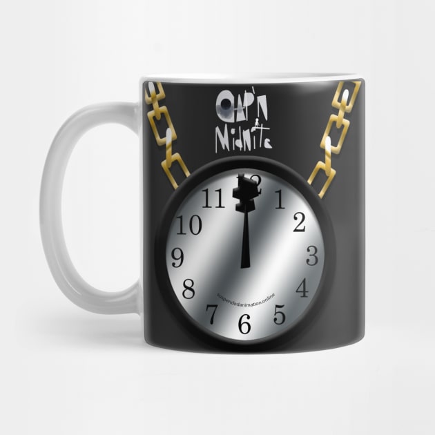 Cap'n Midnite Clock With Chain by tyrone_22